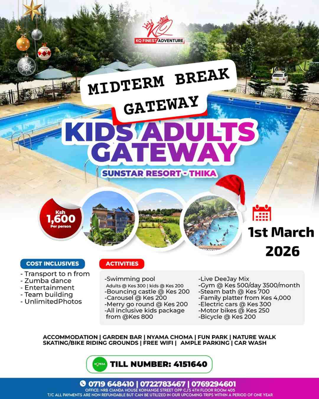 KIDS ADULTS GETAWAY